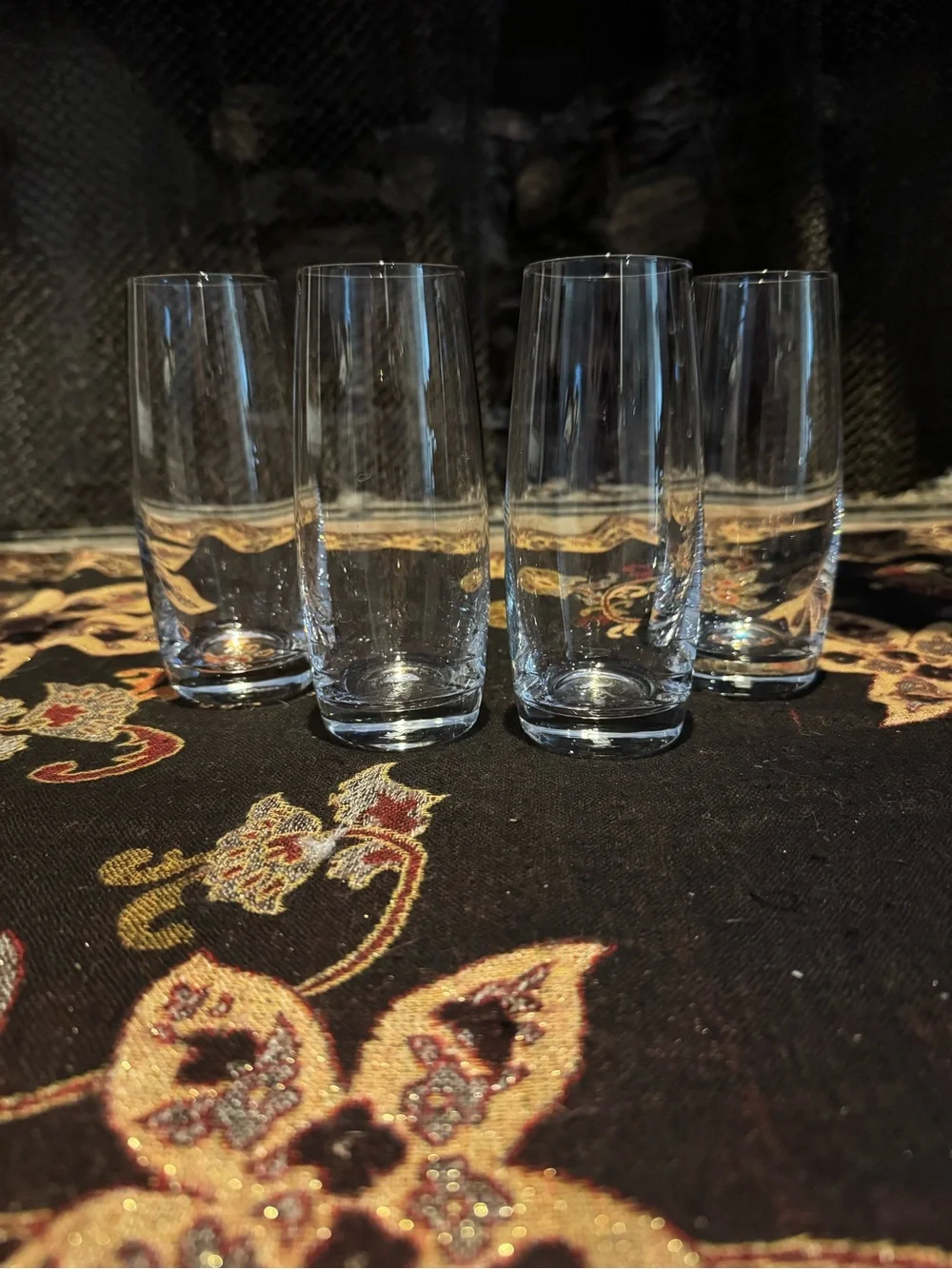 Mikasa Clear Highball Glasses Set of 4